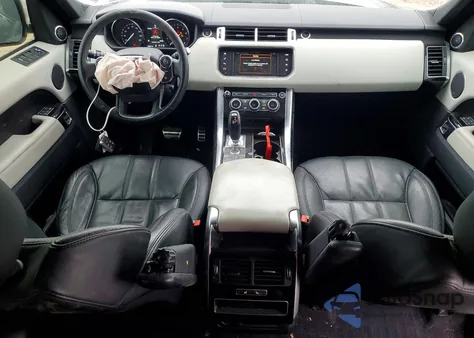 2016 Land Rover Range Rover Sport Hse из США, поврежденный, VIN SALWR2VF4GA647295